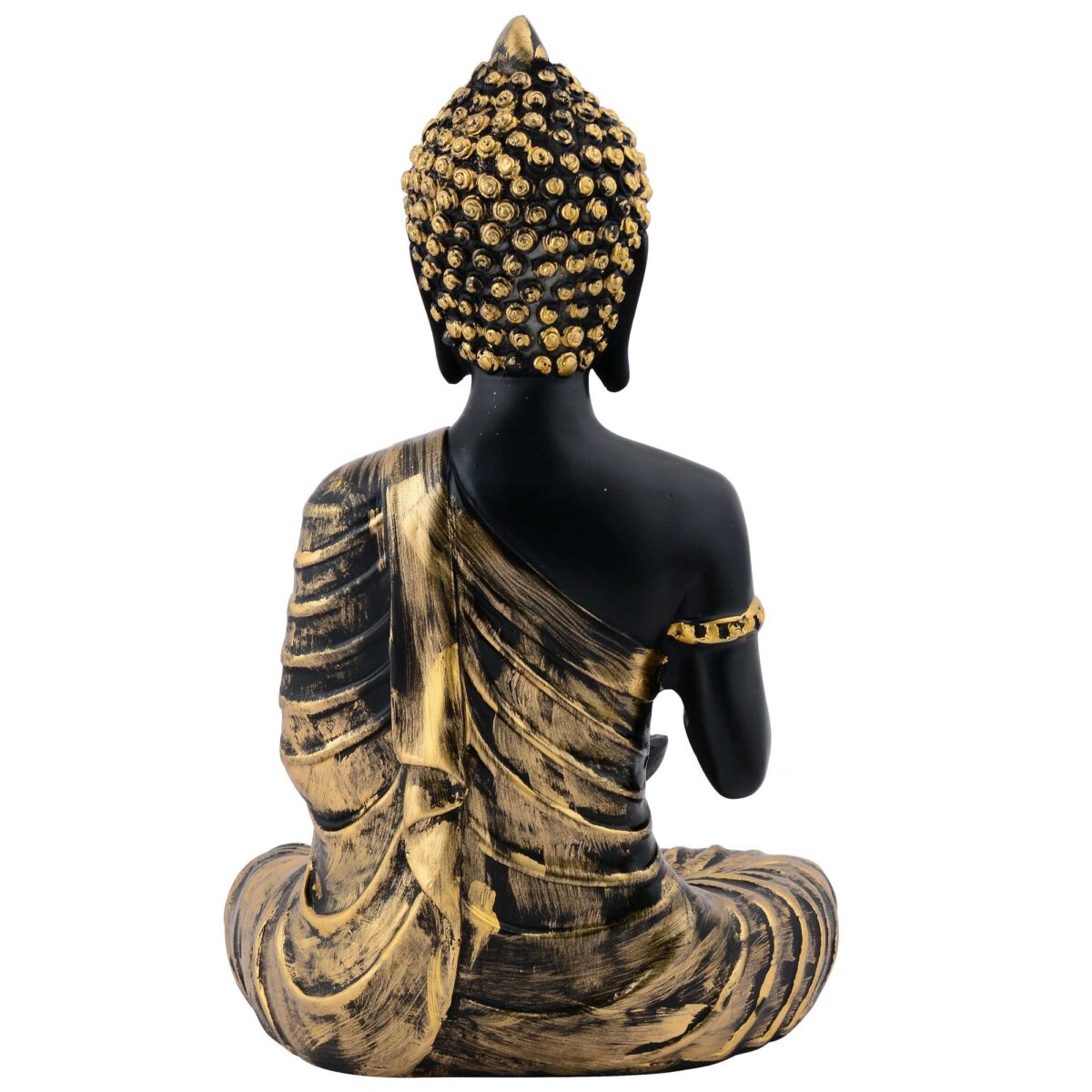 Buddha Idol Statue Showpiece Gift Gifting Item Polystone Home Decor Decoration - Image 2