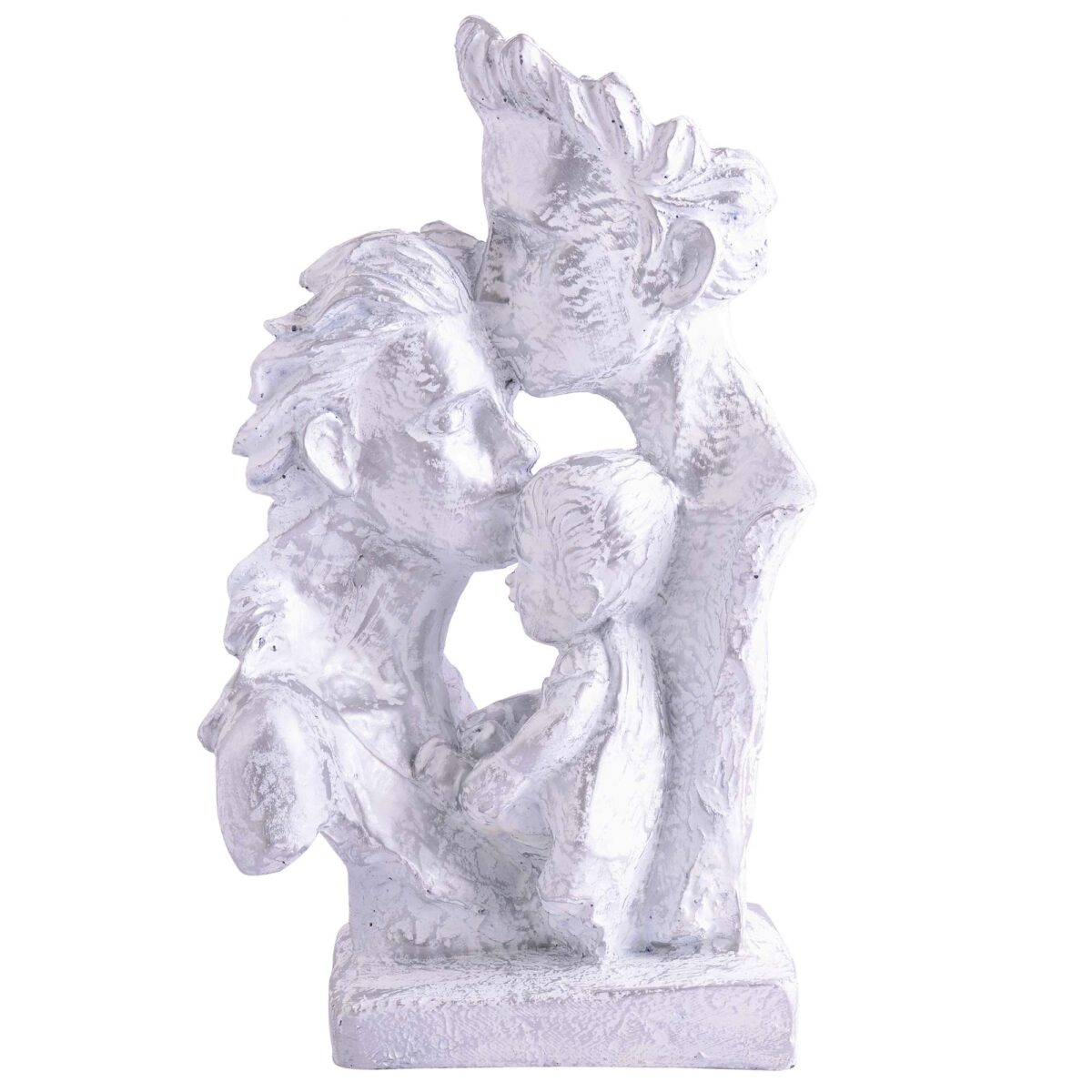 MOTHER and Father with Child Love  golden Statue showpiece for Home Decor and Gifting - Image 2